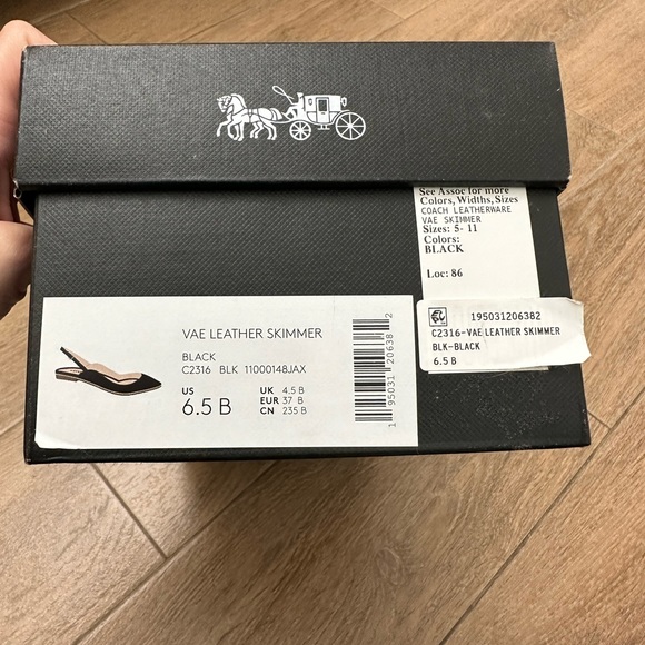 Coach Vae Leather Skimmer - Picture 5 of 11